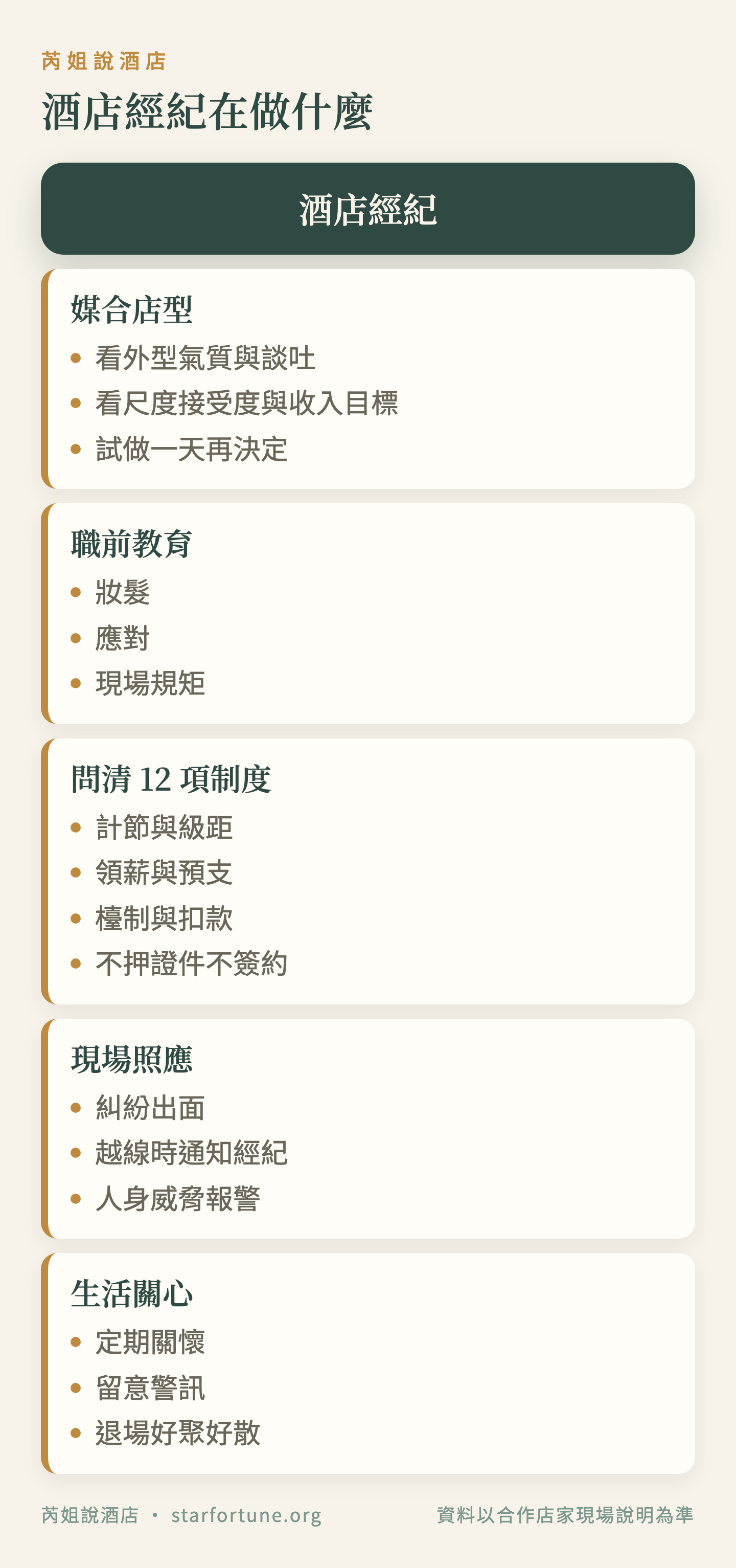 酒店經紀在做什麼